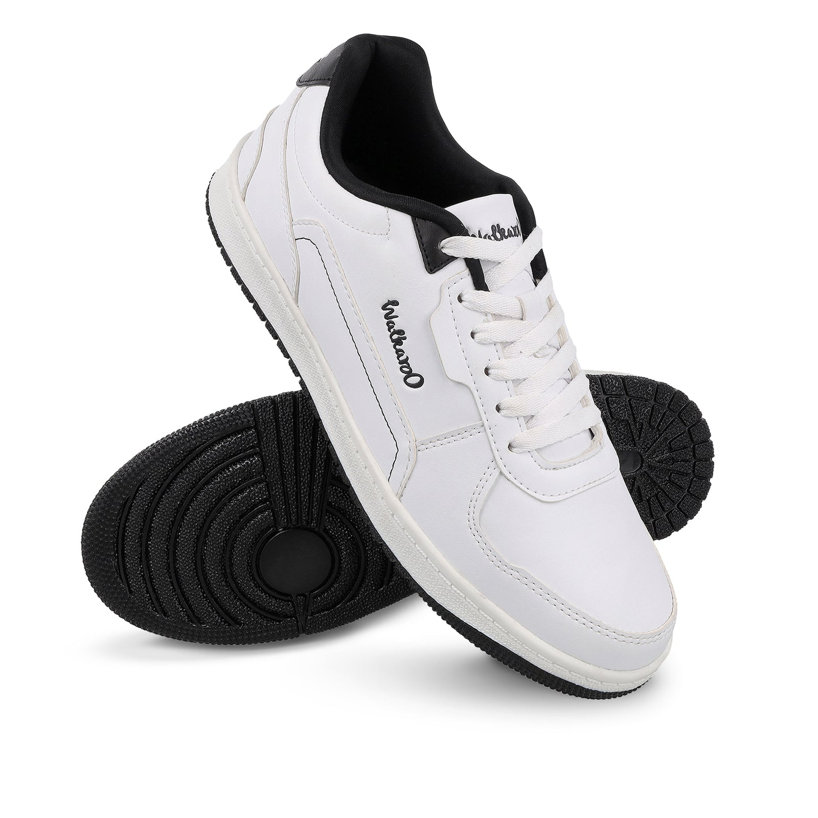 Men's Casual Sneakers - WY3461 White Black