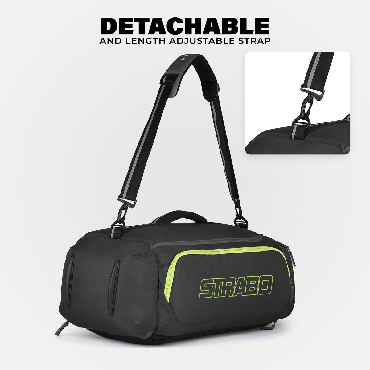Camper 2-in-1 Duffel + Backpack - Black