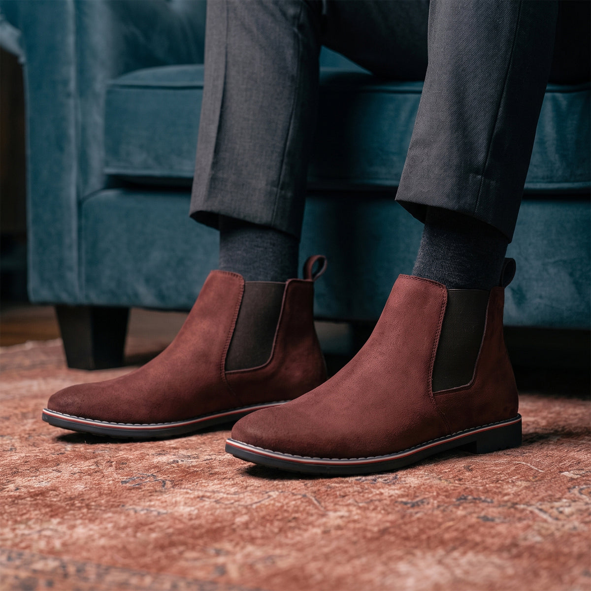 Men's Chelsea Boots - WGP26706 Brown
