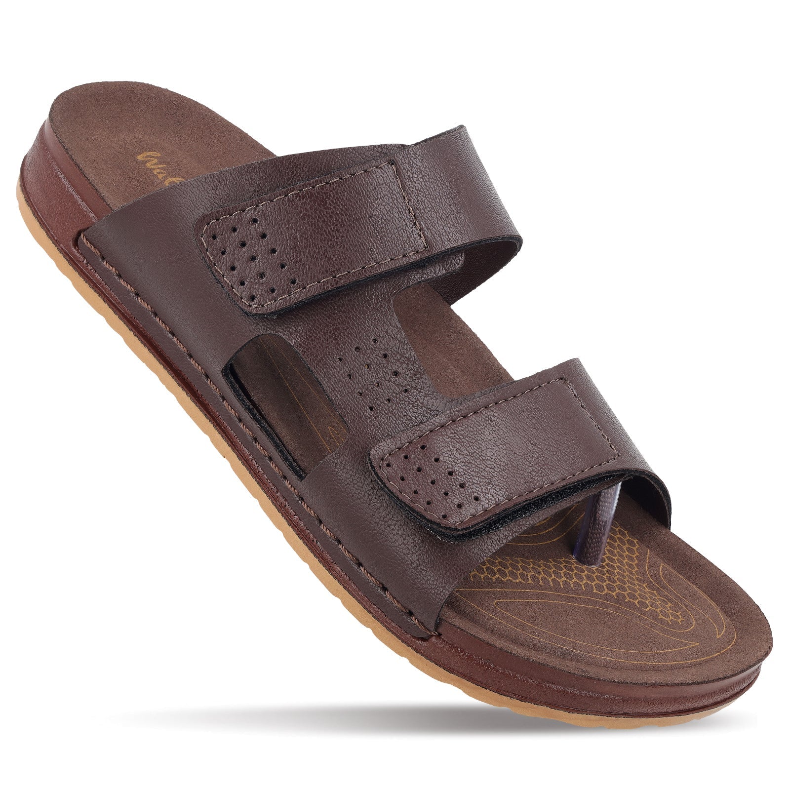 Men's Daily Wear Comfort Sandals - WGP53405 Brown