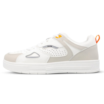Men's Sports Sneakers - WY3497 White Grey