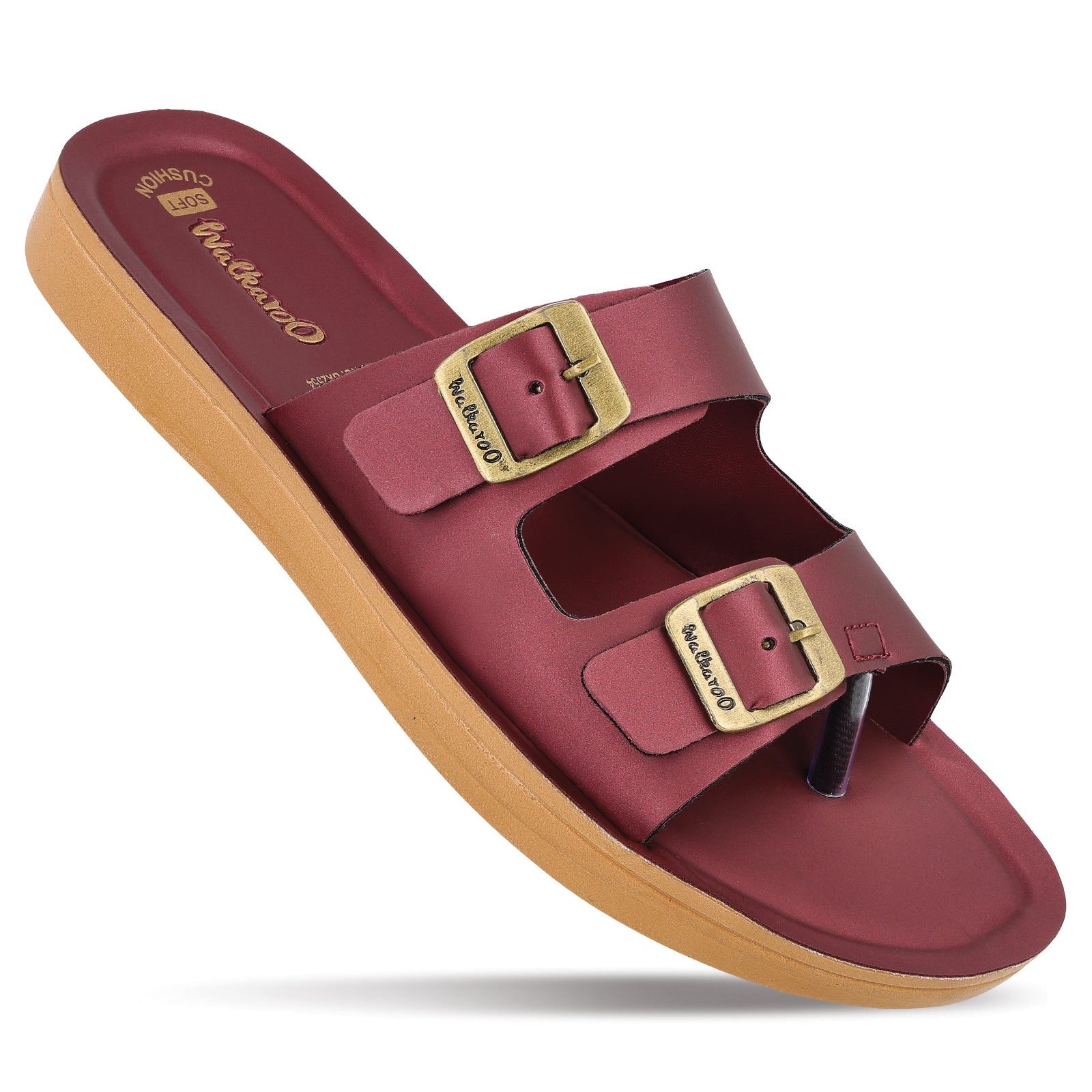 Women's Daily Wear Sandals - BX2554 Burgandy
