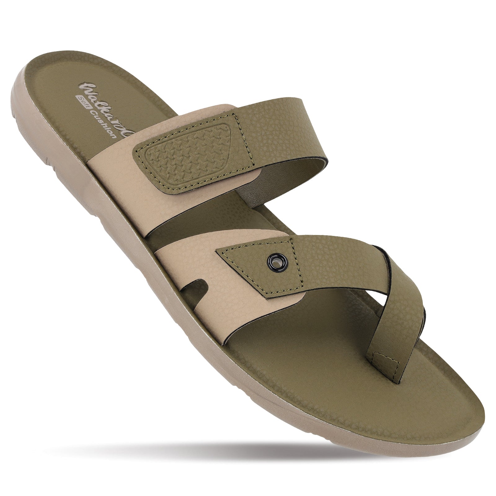 Men's Daily Wear Sandals - WGR53248 Olive