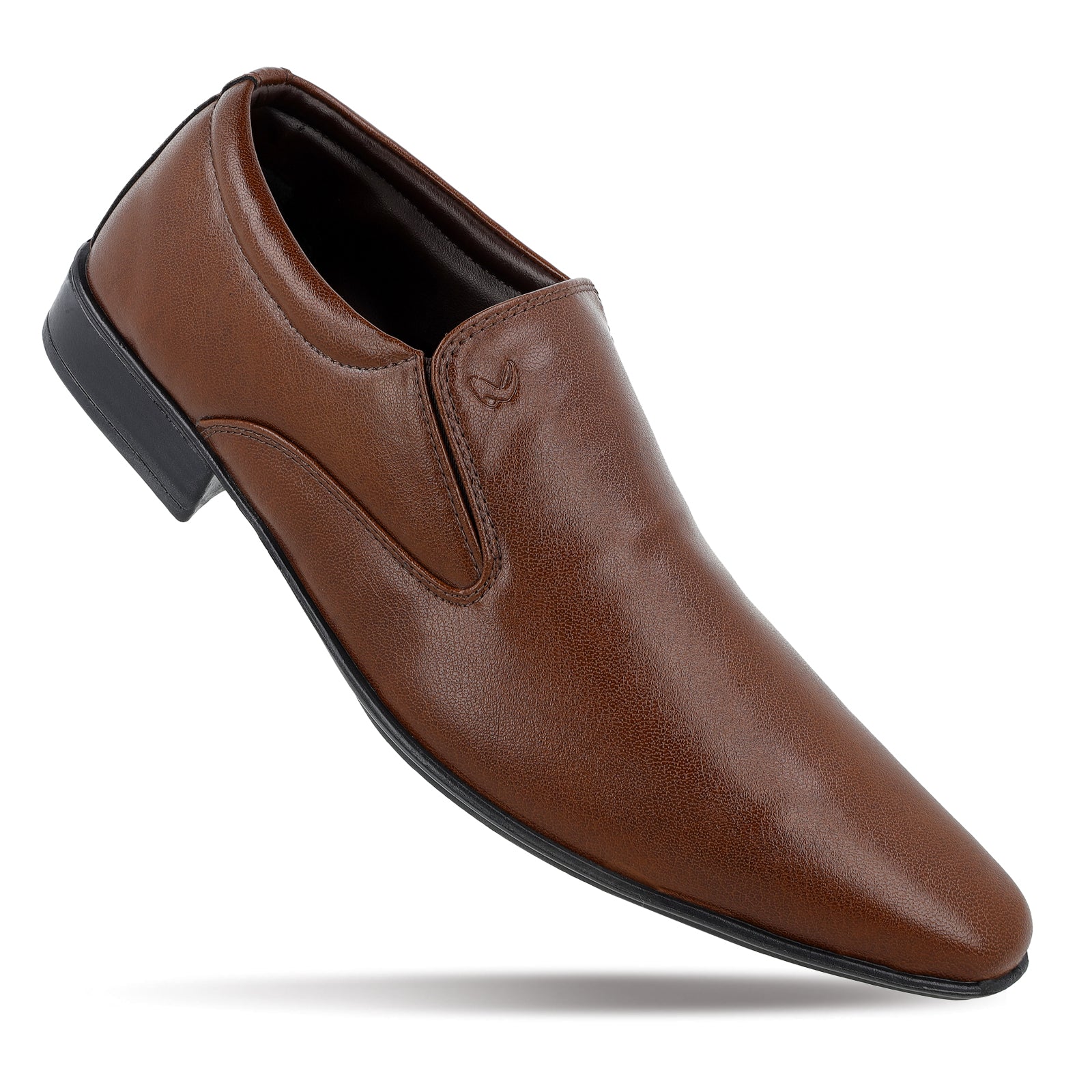 Men's Leather formals loafer Shoes - WF6302 Brown
