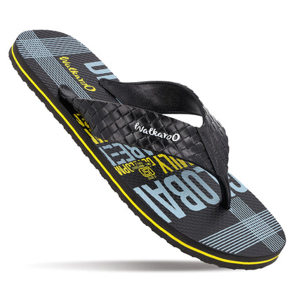 Men's Hawai Slippers HG166 Black – Walkaroo Footwear