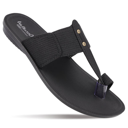 Men's  Traditional Chappal  - WGR53158 Black
