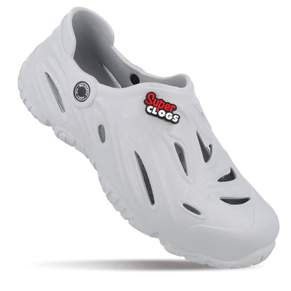 Men's Superclogs  - WC8765 Light Grey