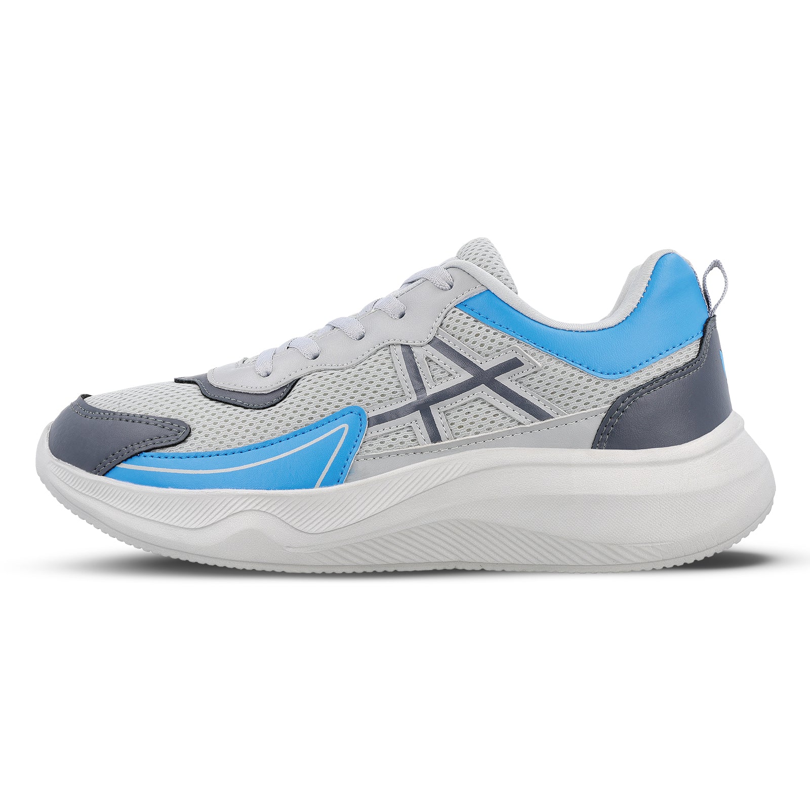 Men's Lace-up Sports Shoes - WS3114 Light Grey