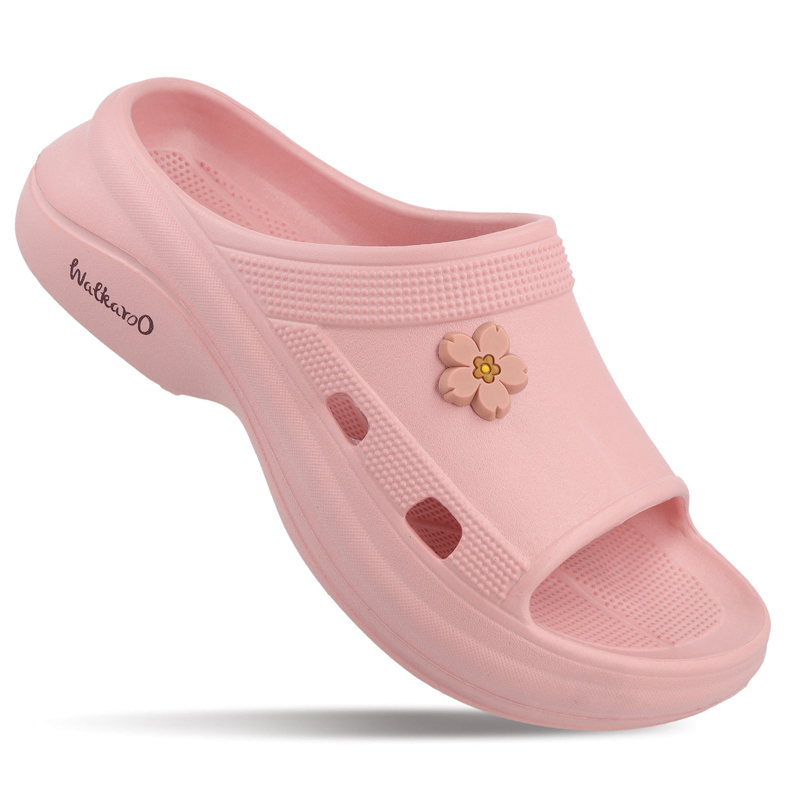 Walkaroo Womens Flip Flop  - WC4877 Peach
