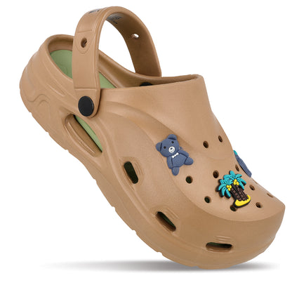 Women's Clogs - MI604 Beige Pista