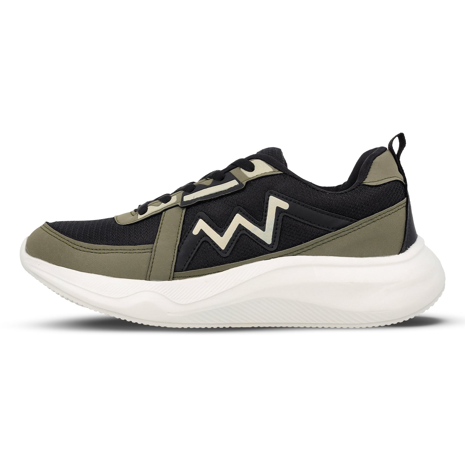 Men's Lace-up Sports Shoe -ONG97006 Black Olive