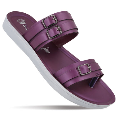 Women's Daily Wear Sandals  - WLR74004 Plum