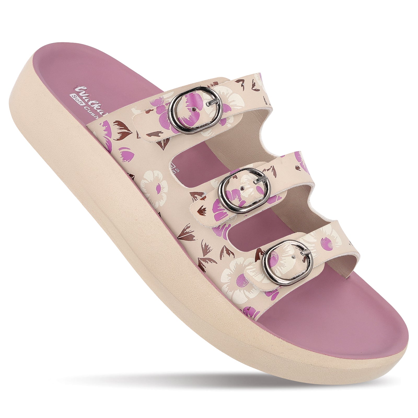 Women's Daily Wear Sandals - WLR74030 Mauve