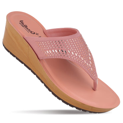 Sparkles Women's Daily Wear Sandal - WE2026 Peach