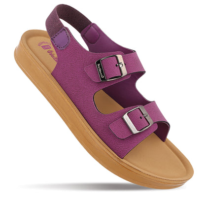 Women's Daily Wear Sandals  - WL7877 Plum