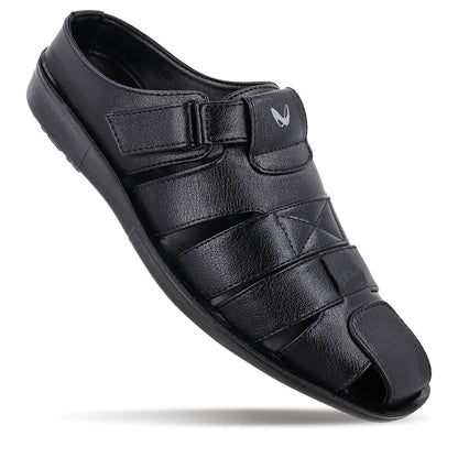 Men's  Roman Sandals - WG5675 Black