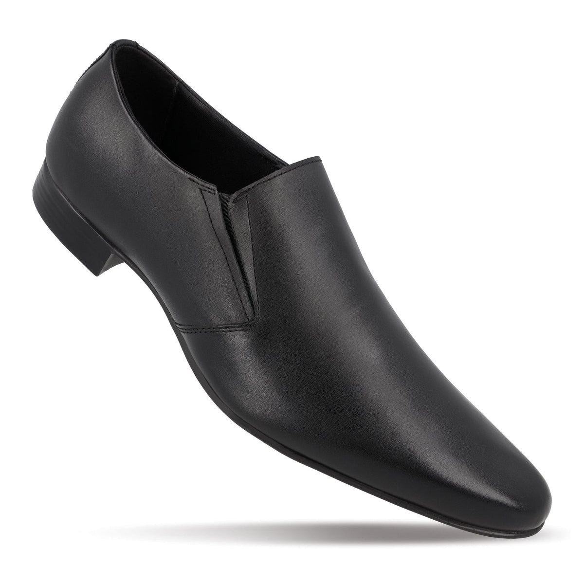 Men's Leather formals Shoes - WF6052 Black
