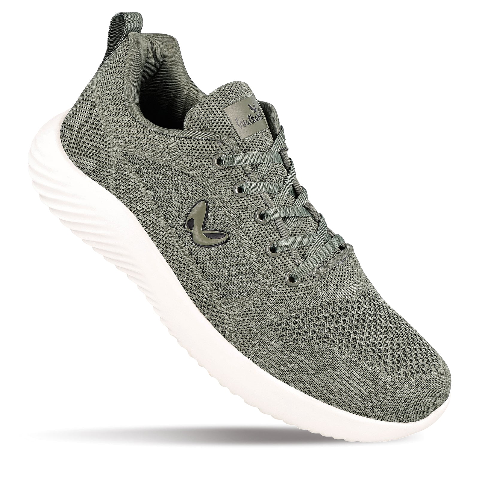 Walkaroo Men walking  Shoes - WS9546 Olive Green