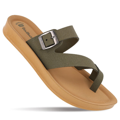 Women's Daily Wear Sandals  - WL7573 Olive Beige