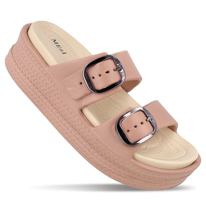 Women's Daily Wear Sandals - MI602 Rose Beige