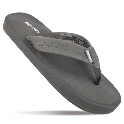 Buy Men's Flip-Flop Slippers WC6629 Grey Online – Walkaroo Footwear