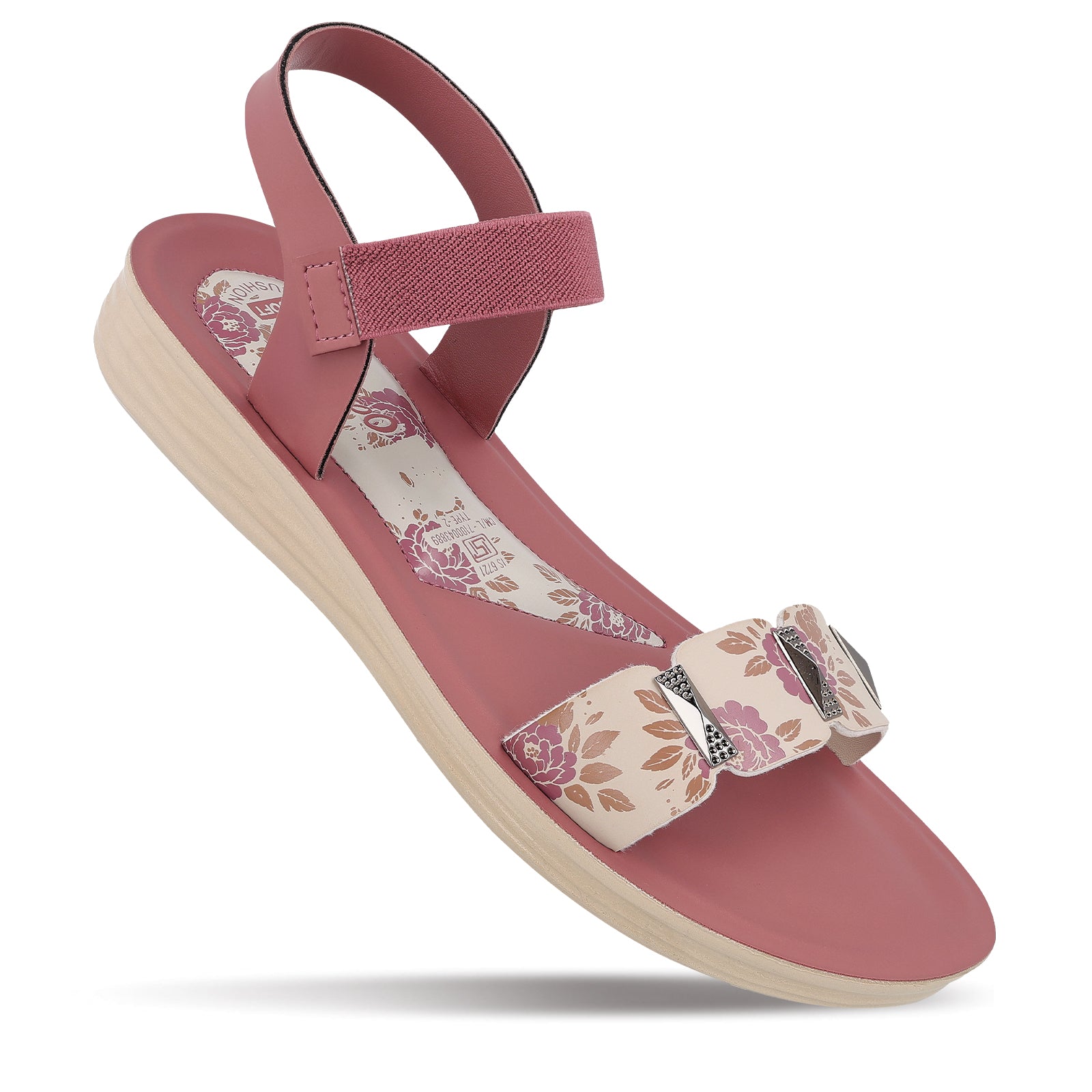 Women's Daily Wear Sandals - WLR77035 Dusty Rose