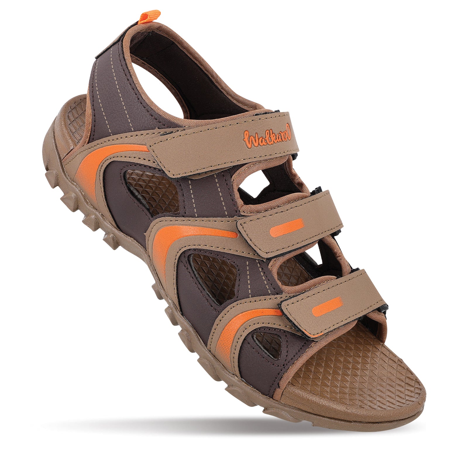 Men's Sports Sandals - WC4484 Brown Orange