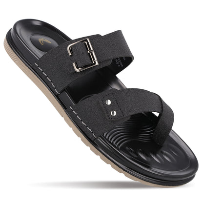Men's Daily Wear Comfort Sandals - WGP53089 Black