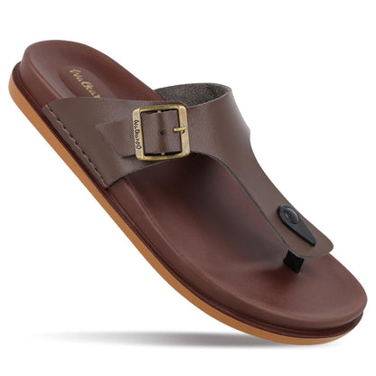 Shop Men's Daily Wear Comfort Sandals WE1356 Brown Online