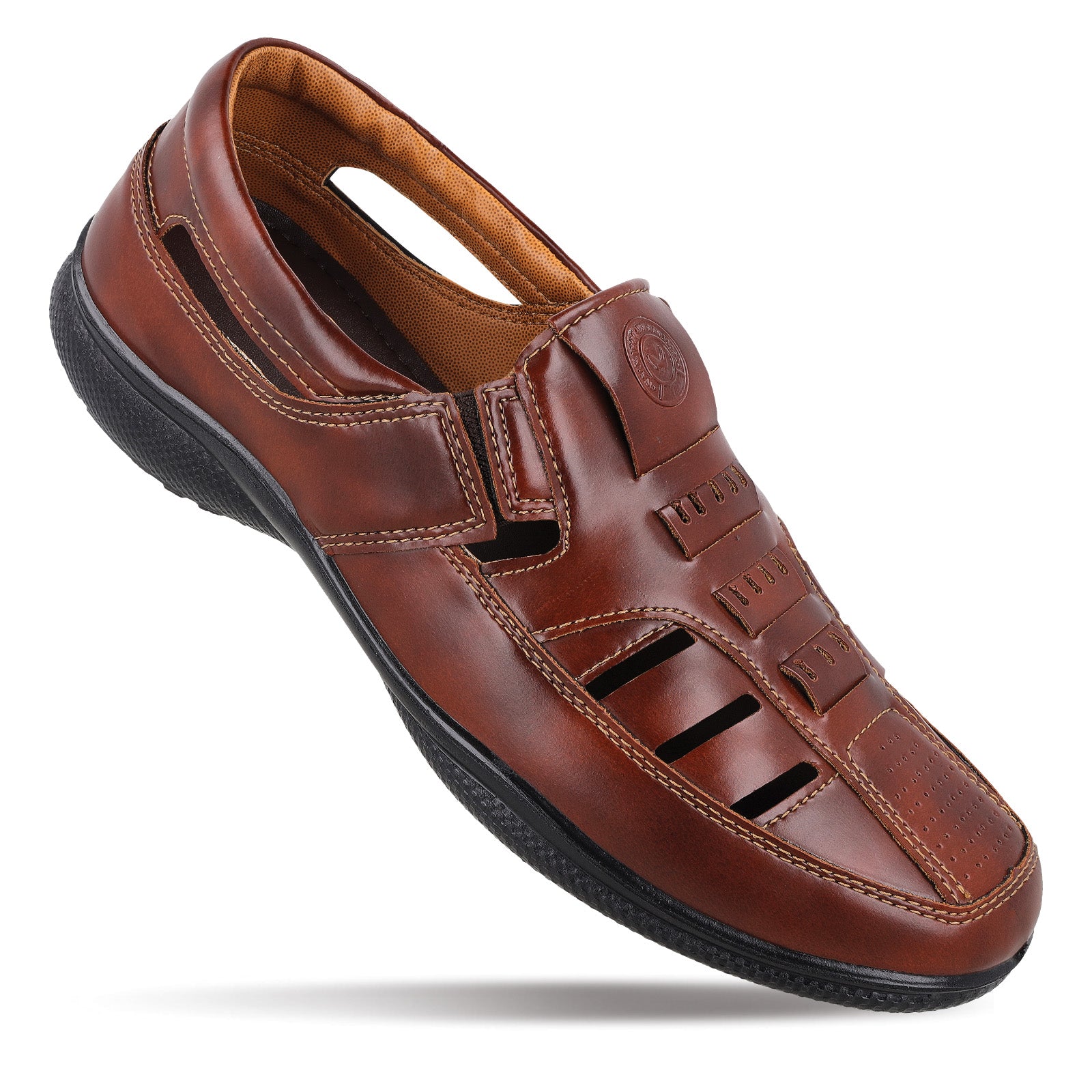 Men's Fisherman Sandals - WF6263 Brown