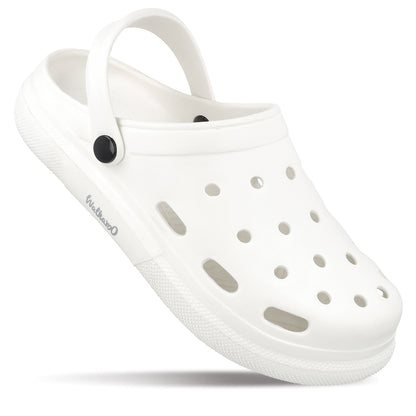 Men's Clogs  - WC4837 White