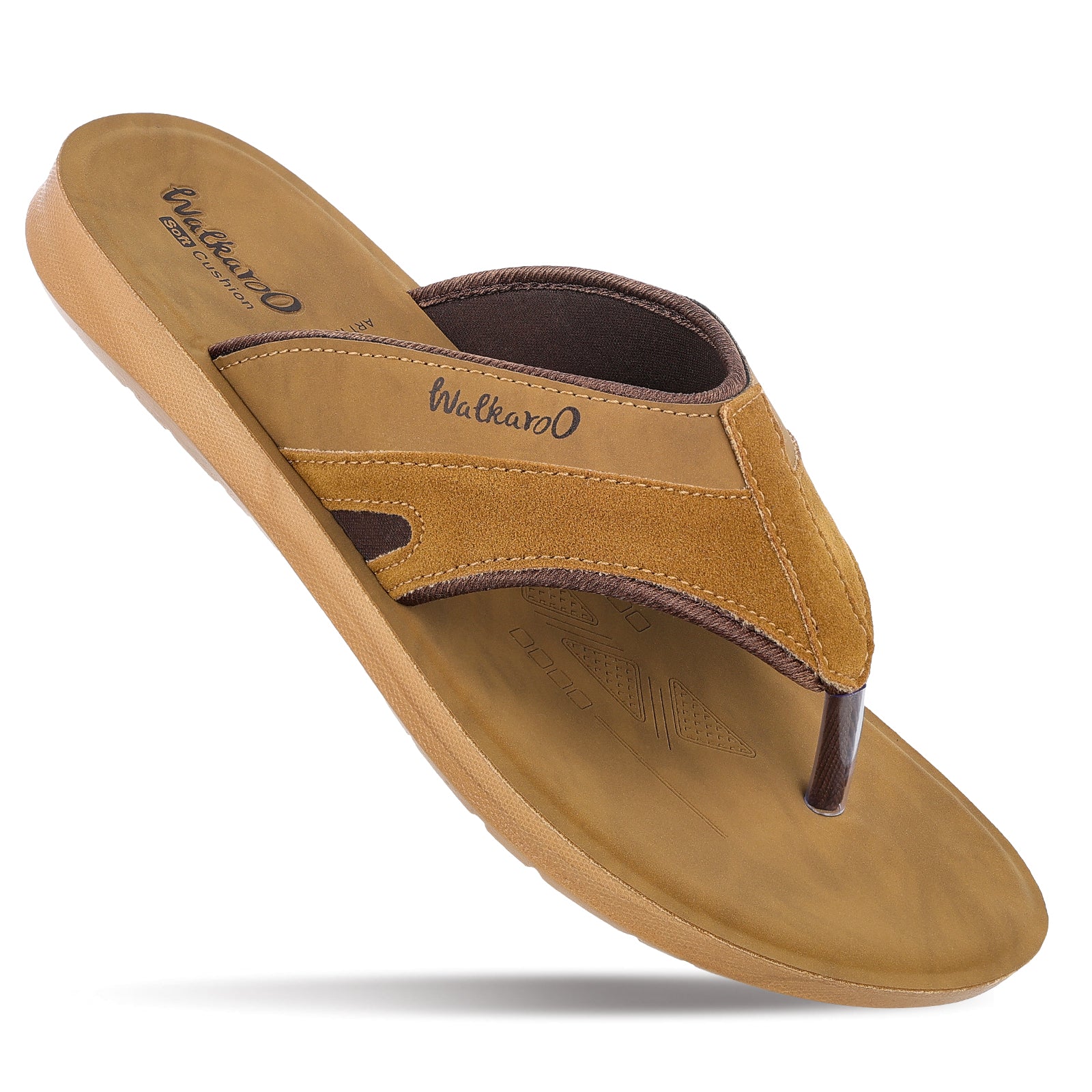 Men's Daily Wear Sandals - WGR50003 Special Tan