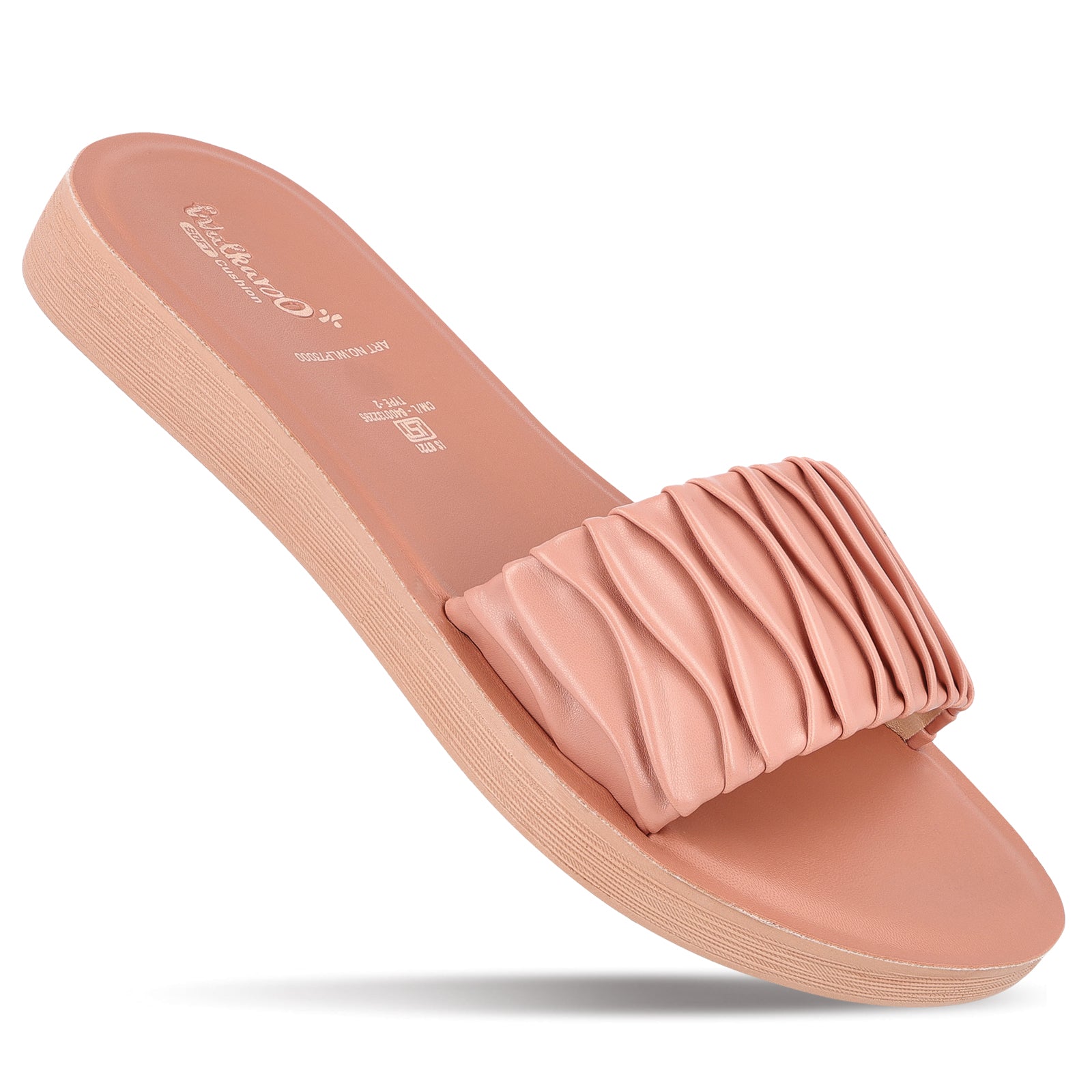 Women's Slide Sandals - WLP73000 Peach