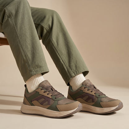 Men's Sports Shoe -ONG97009 Greige