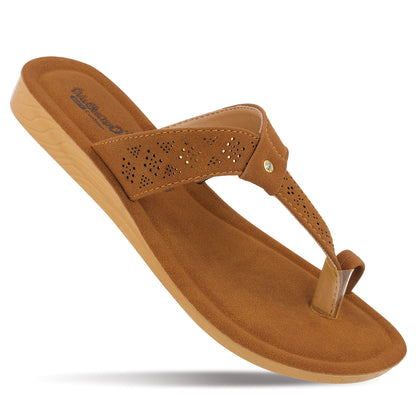 Women's Daily Wear Sandals - WE2410 Tan