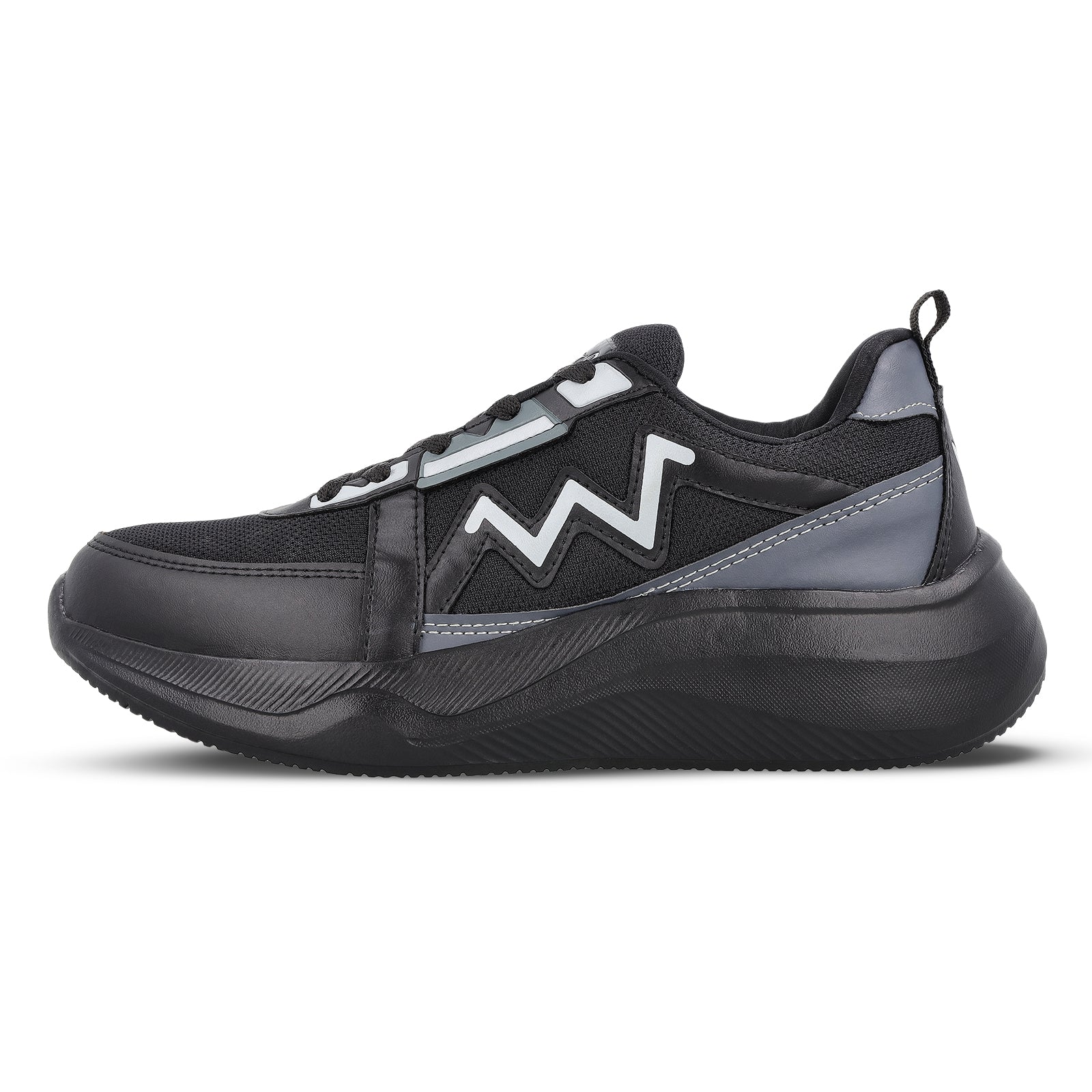 Men's Lace-up Sports Shoe -ONG97006 Black Grey