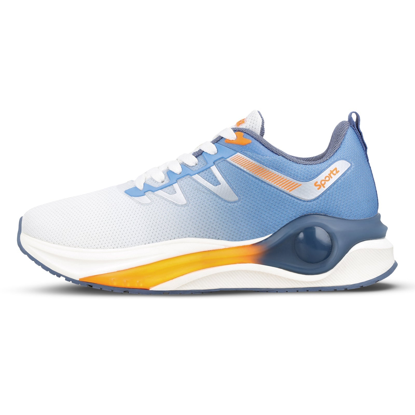 SAIGO Men's Lace-up Sports Shoes - WS9158 Blue Orange