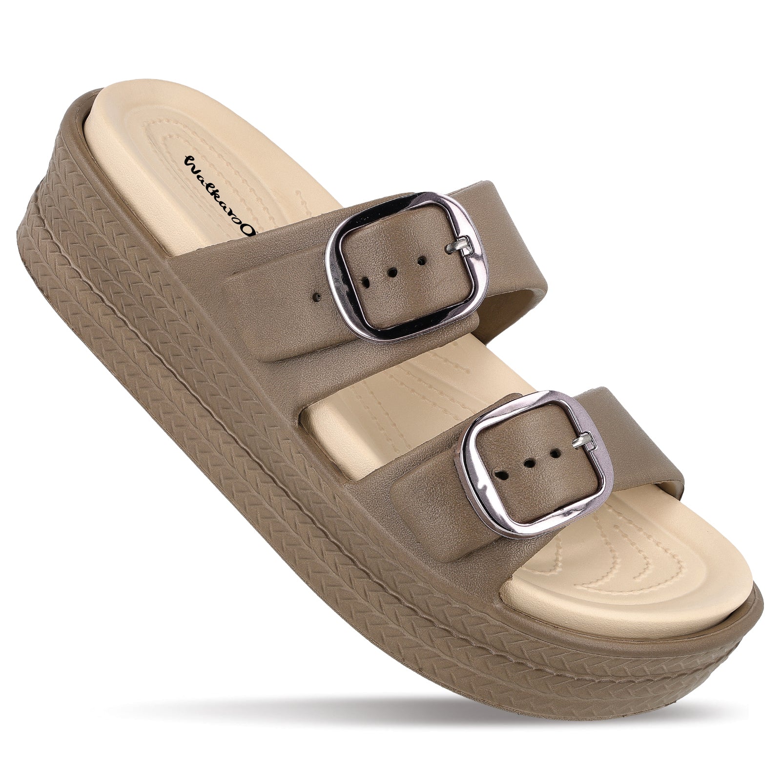 Women's Daily Wear Sandals - FLR43104 Brown