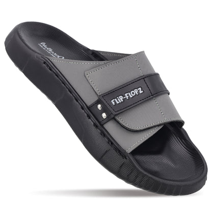 Men's Flip Flops- FGR41706 Black Grey