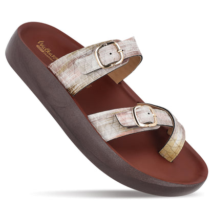 Women's Daily Wear Sandals - WLP72046 Brown