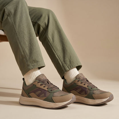 Men's Sports Shoe -ONG97009 Greige