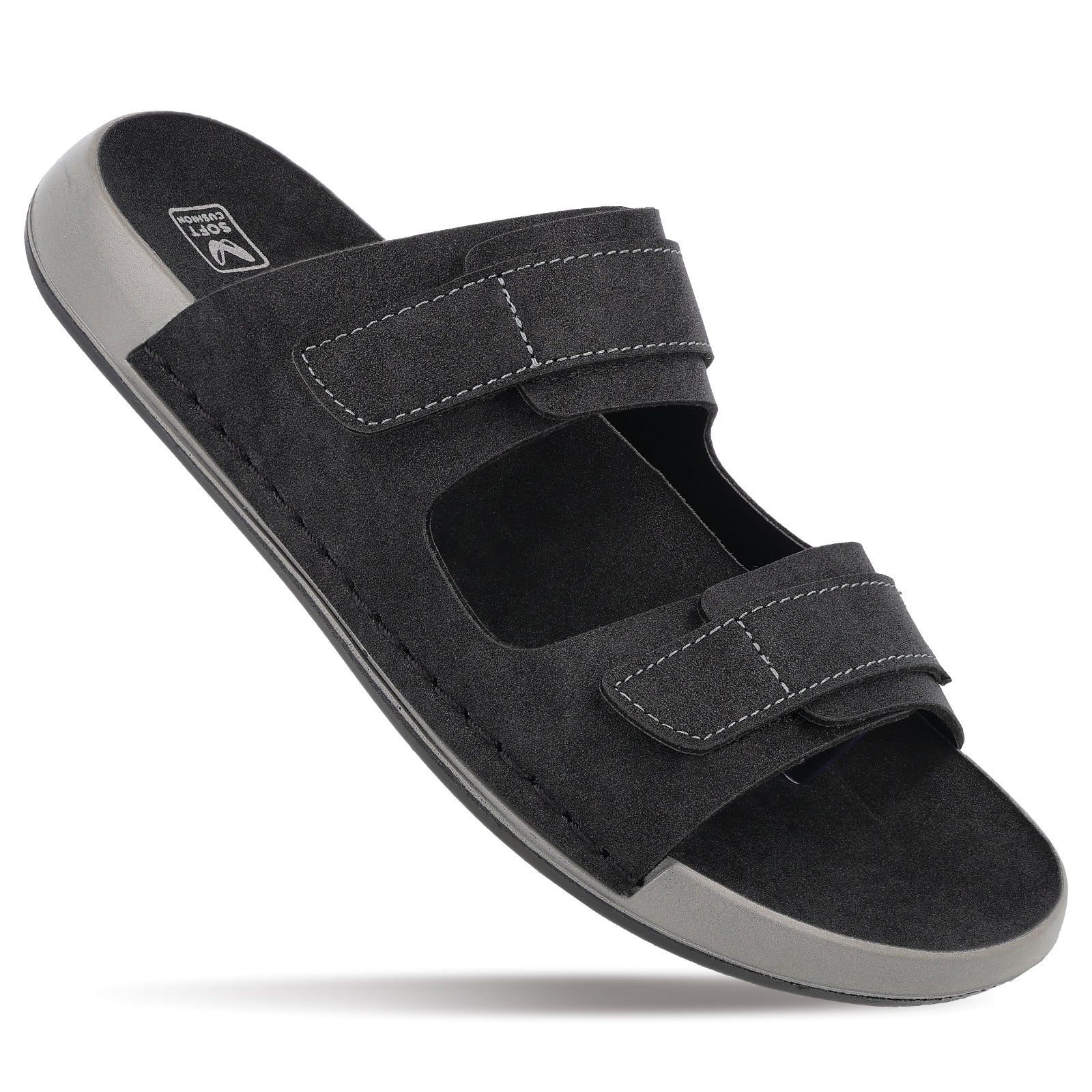 Men's Daily Wear Comfort Sandals - WGP53283 Black