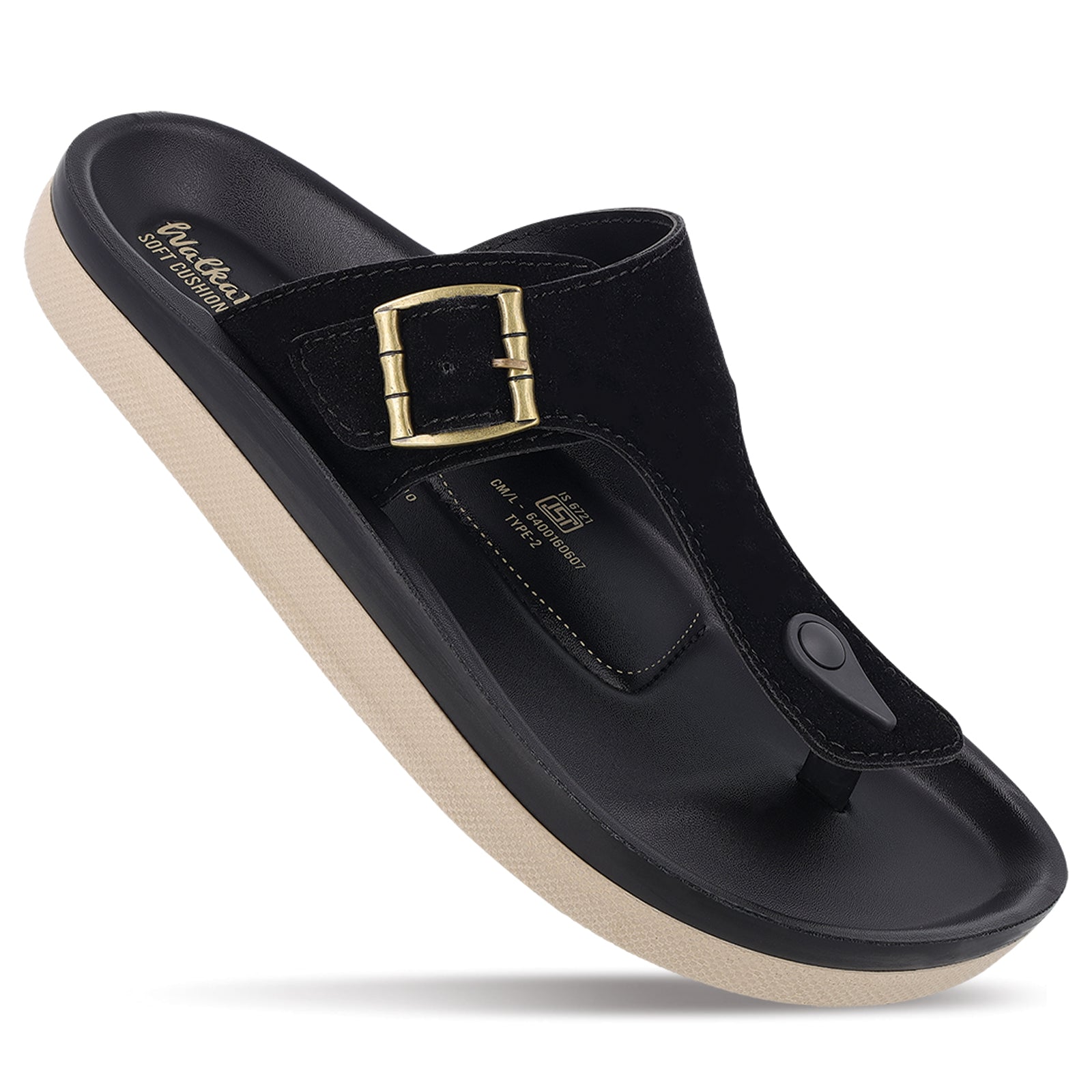 Men's Daily Wear Sandals - WGP53510 Black