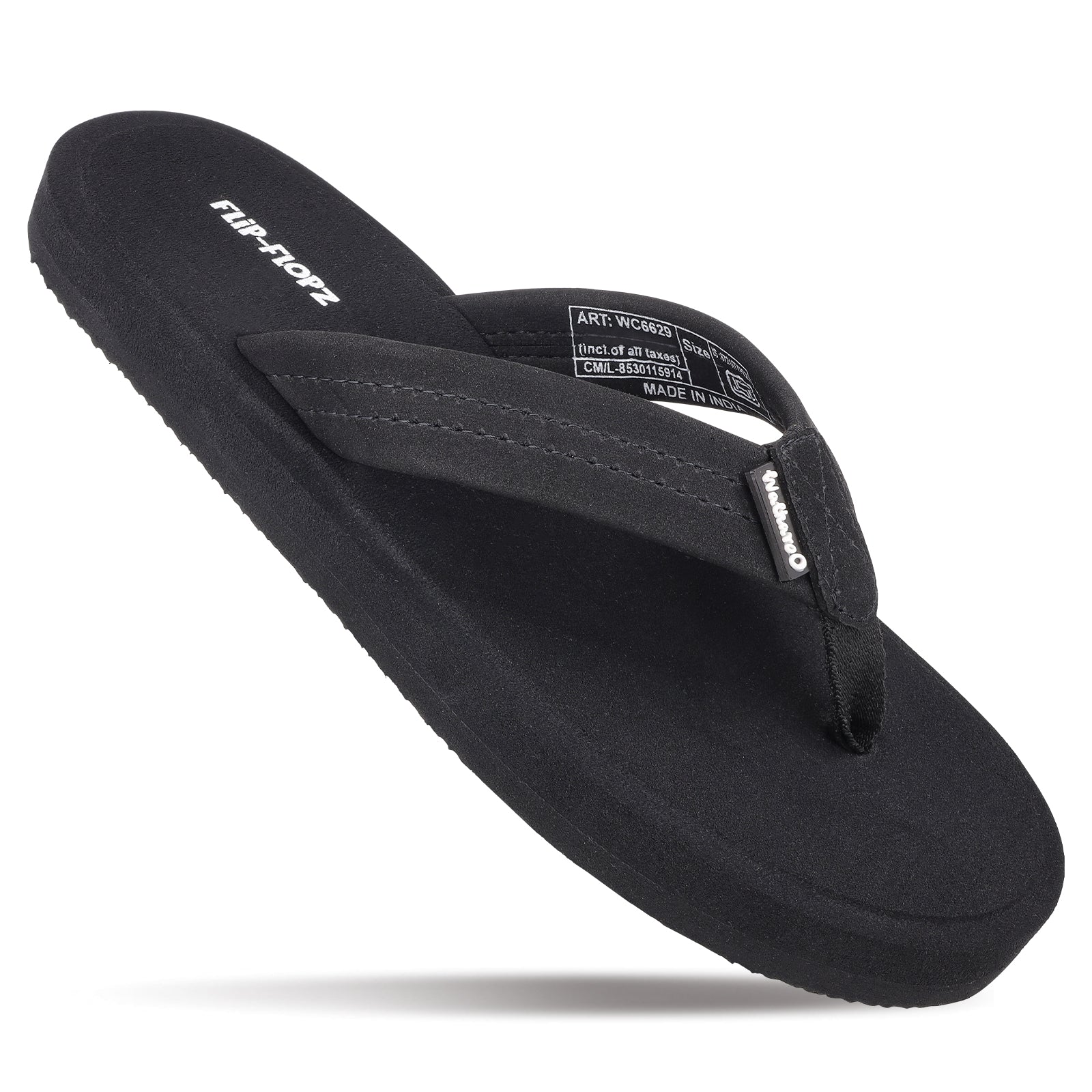 Men's Flip-Flop Slippers - WC6629 Black