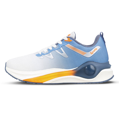 SAIGO Men's Lace-up Sports Shoe - WS9158 Blue Orange
