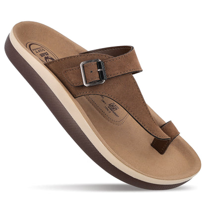 Men's Daily Wear Sandals - WGP53452 Brown