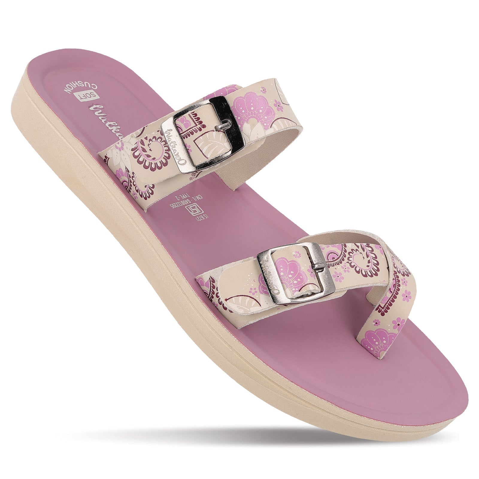 Women's Daily Wear Sandals  - WL7645 Mauve