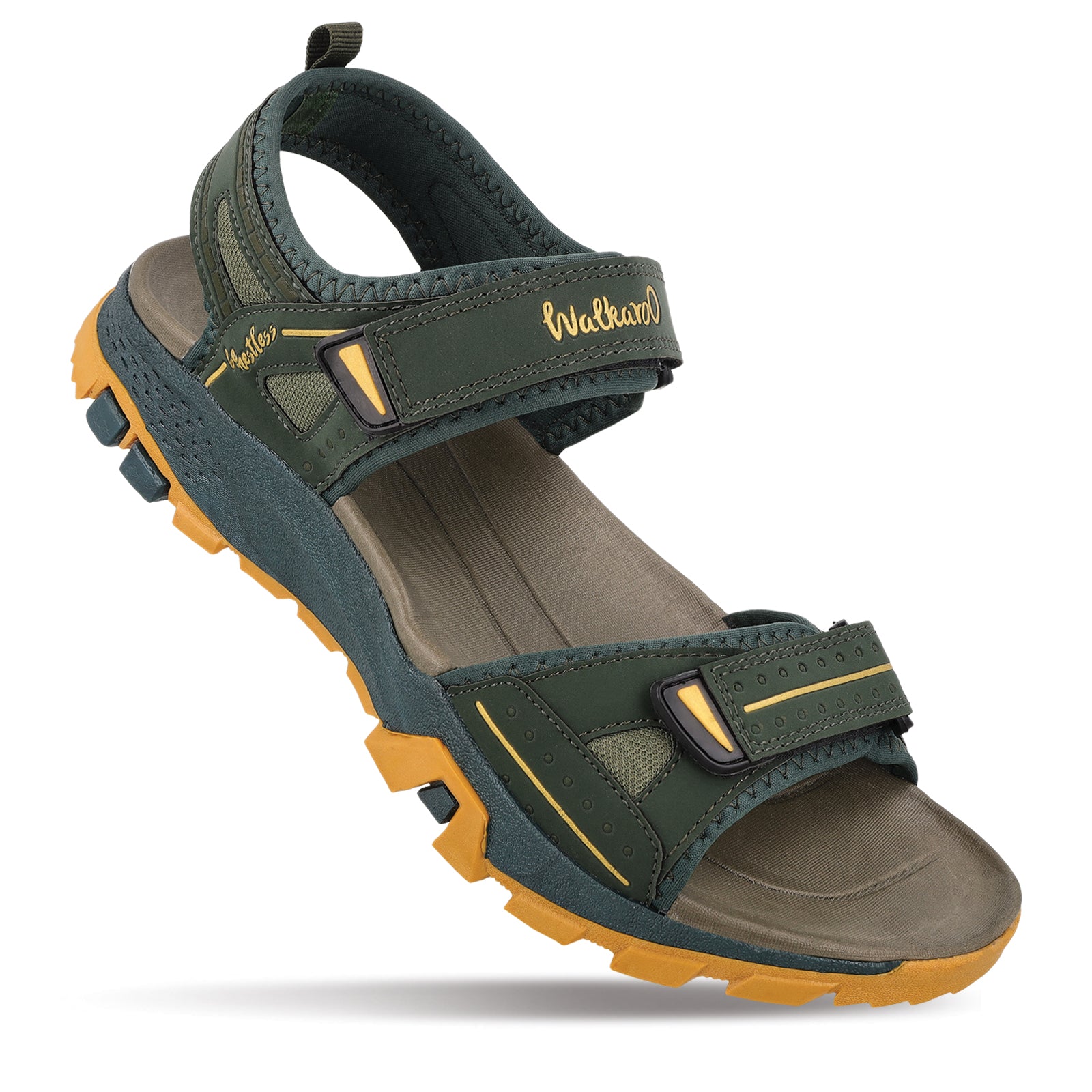 Men's Sports Sandals - WC4444 Green Yellow
