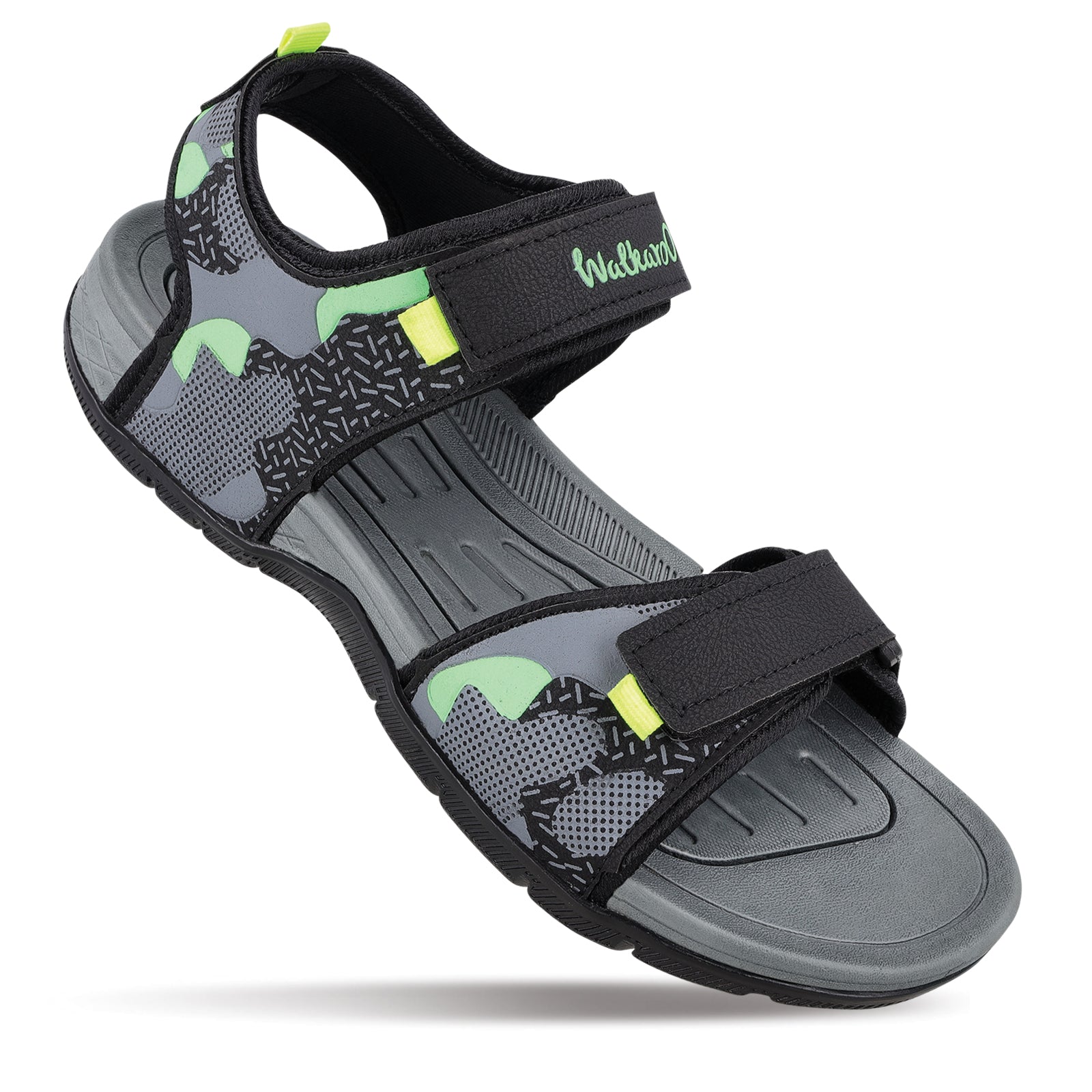 Men's Sports Sandals - WC4432 Black Green