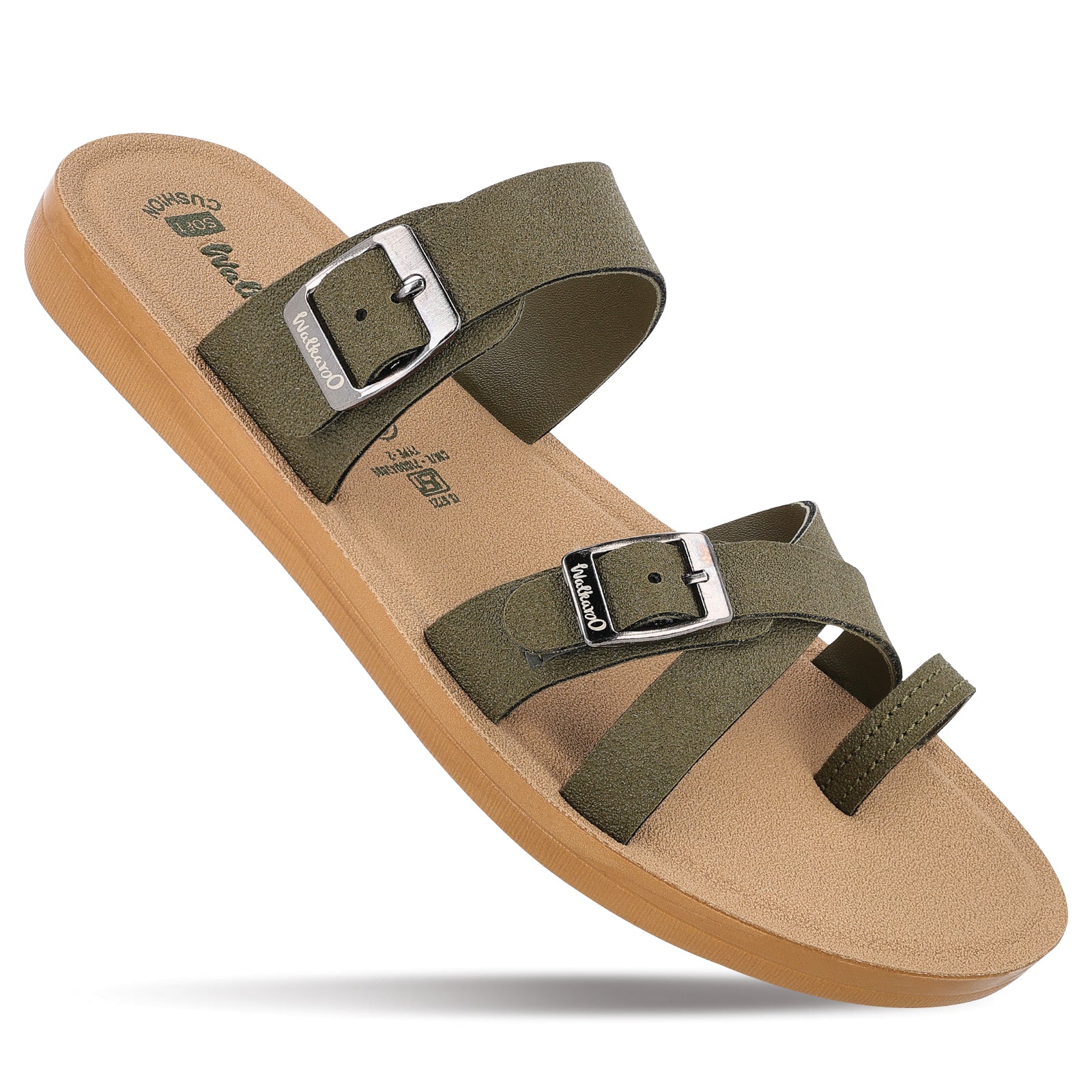 Women's Daily Wear Sandals  - WLR72000 Olive Beige